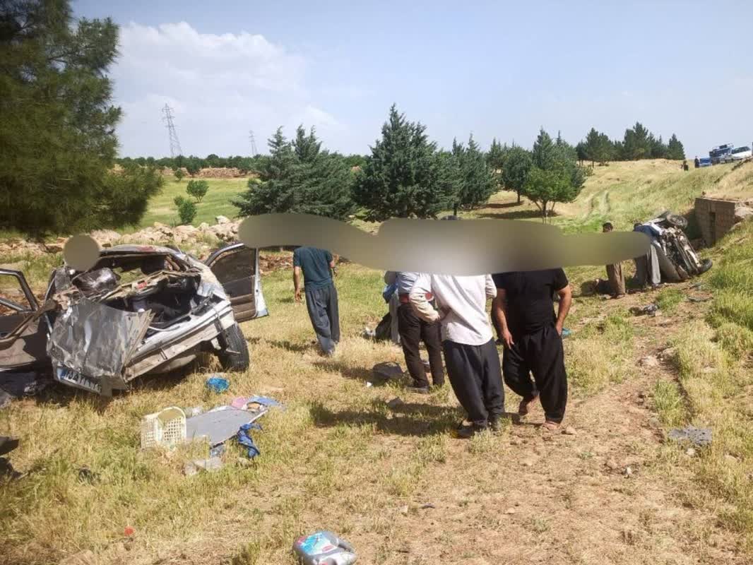 حادثه رانندگی در محور روانسر به پاوه 5 مصدوم و فوتی برجاگذاشت